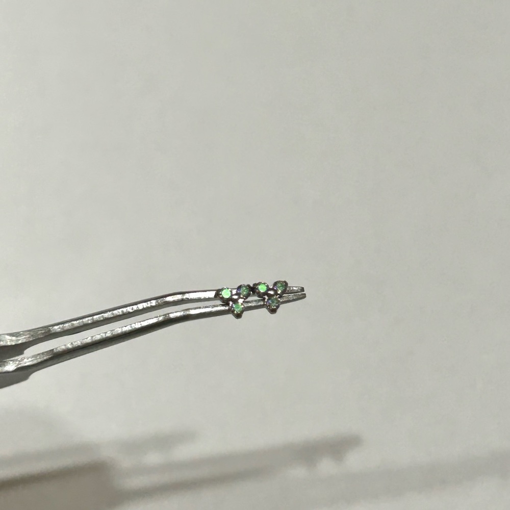 Two Titanium Threadless Ends